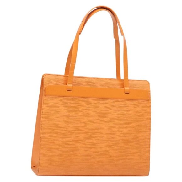 LOUIS VUITTON Epi Croisette PM Tote Bag Orange Mandarin - Picture 1 of 16
